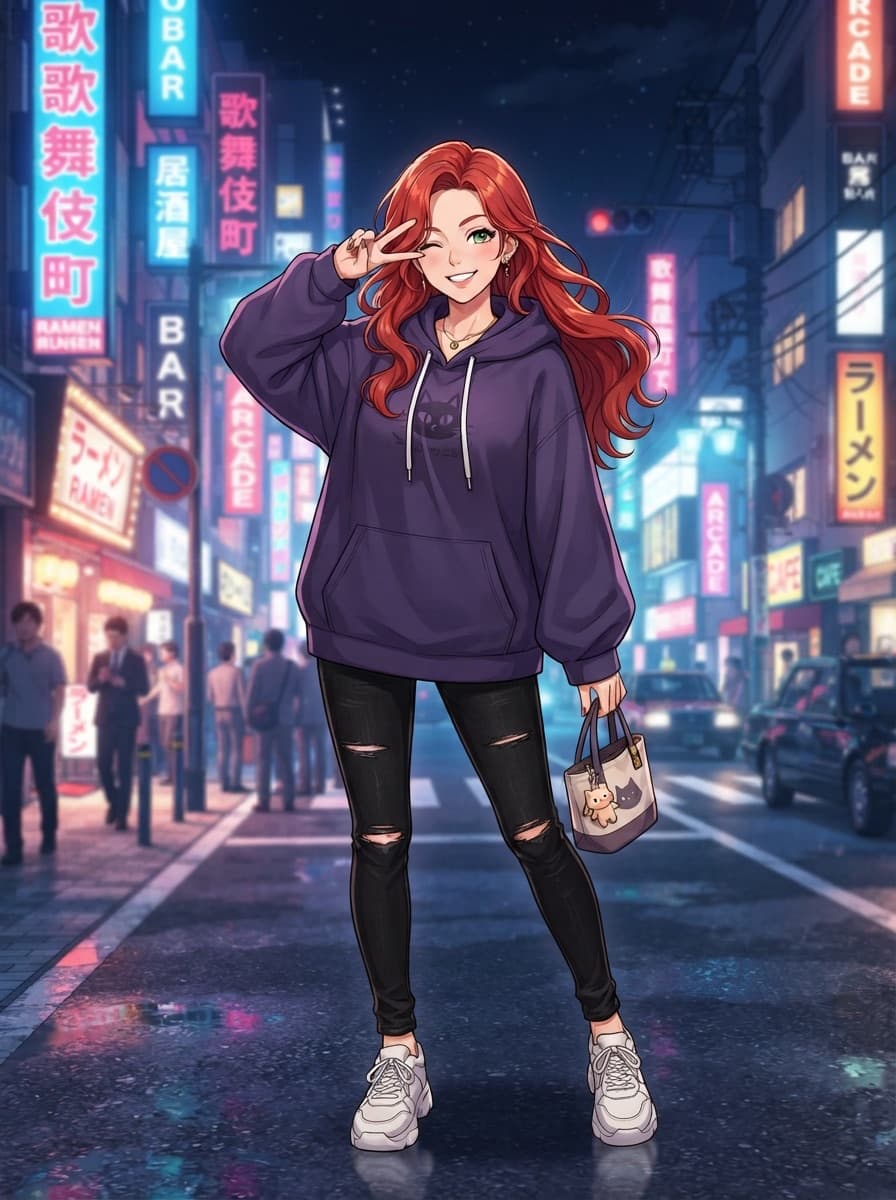 photo to waifu maker result portrait